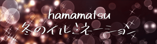 hamamatsu 冬のイルミネーション